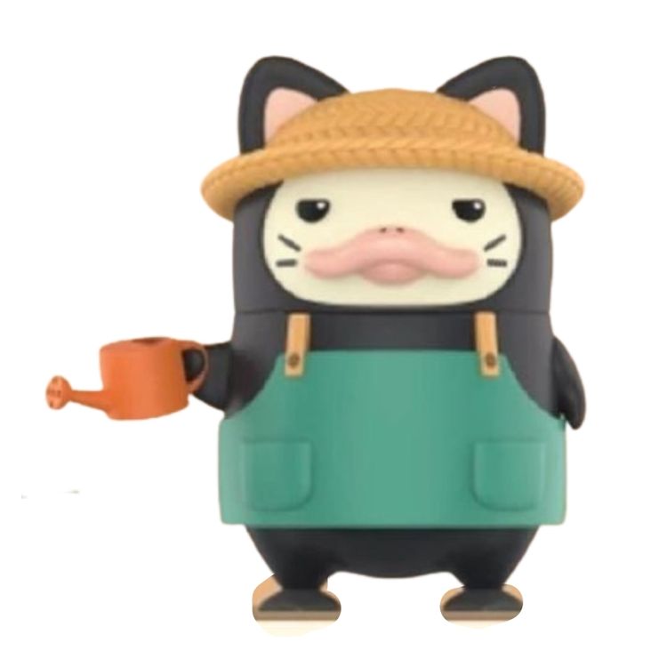 Gardener Cat Duckoo (Secret Figure) by Chokocider