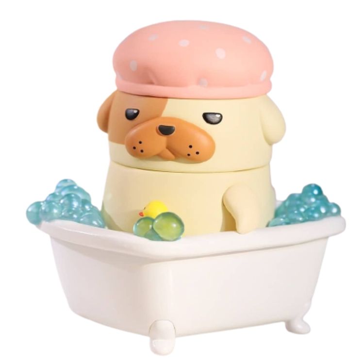 Bathing Dog Duckoo by Chokocider