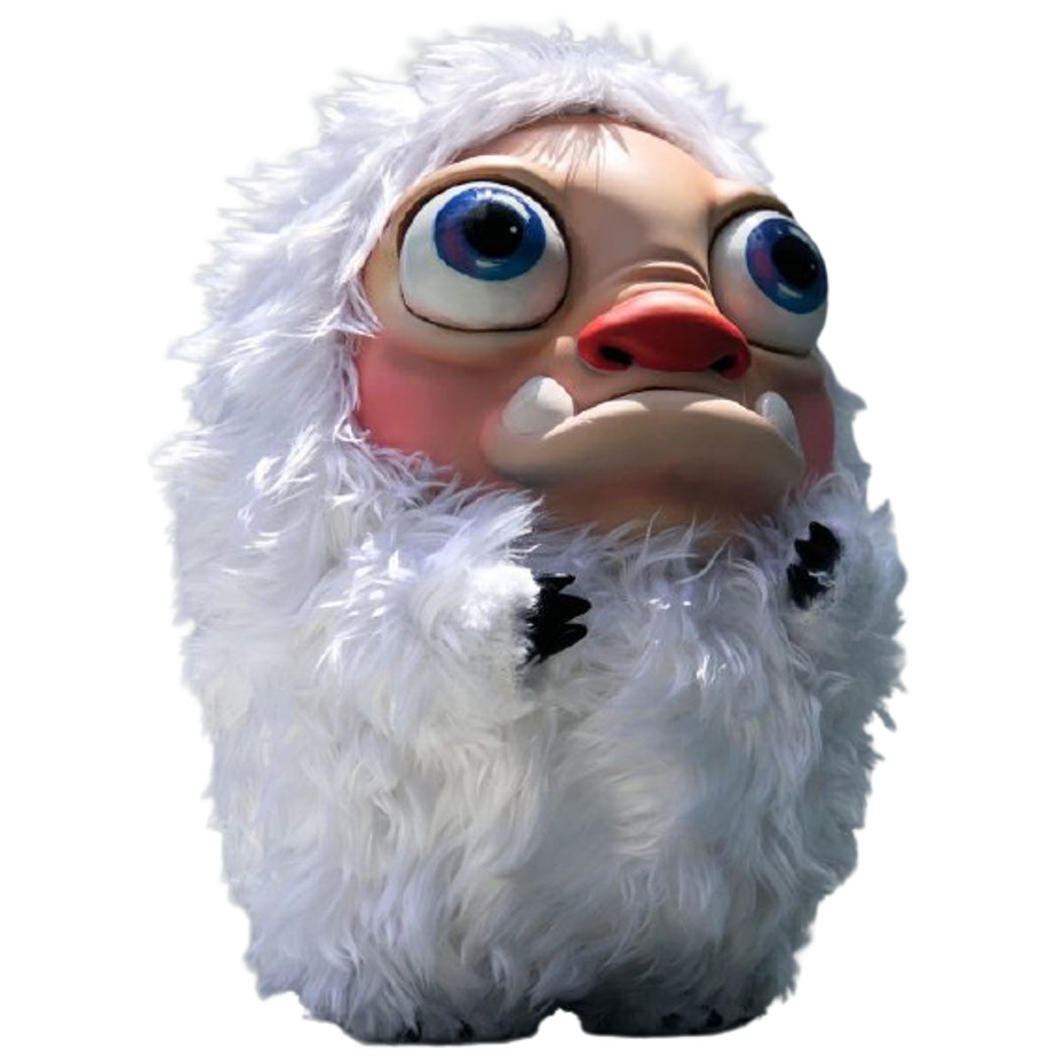 Fluffy Whute Mushkin