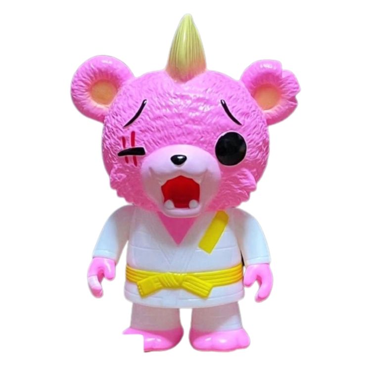 Jujitsu Pink Chibi Bear by Redshark (Tetsuya Kondo)