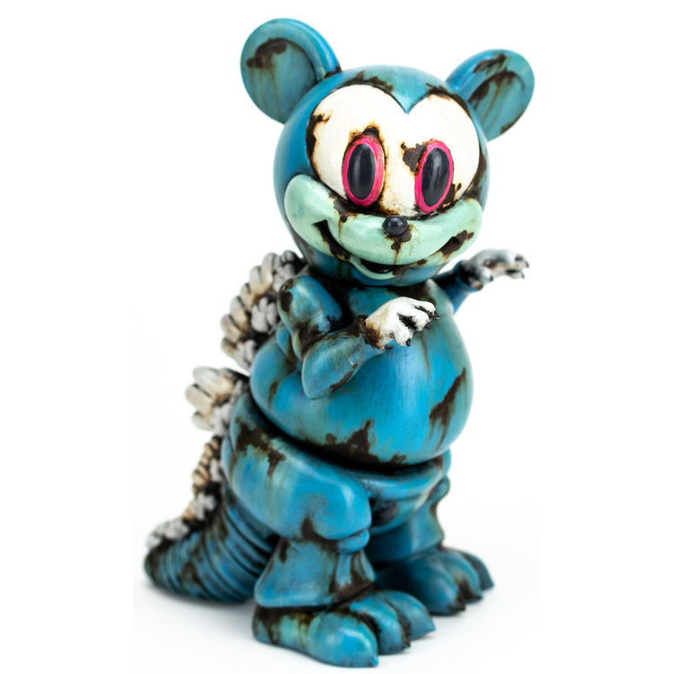 Blue Mousezilla Death Club by Klav (Kevin Derken)