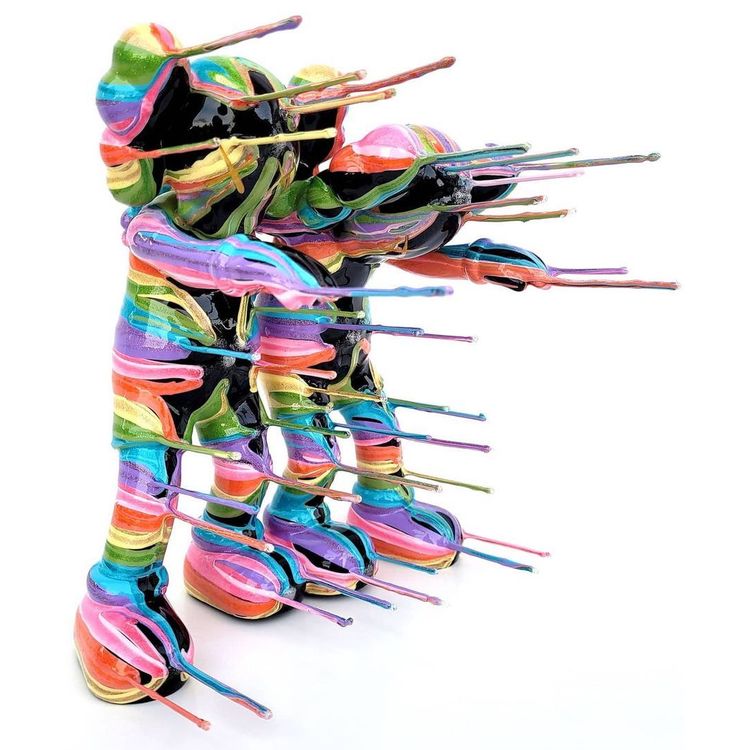 Pastel Rainbow Through Thick & Thin Companion by Josh Mayhem