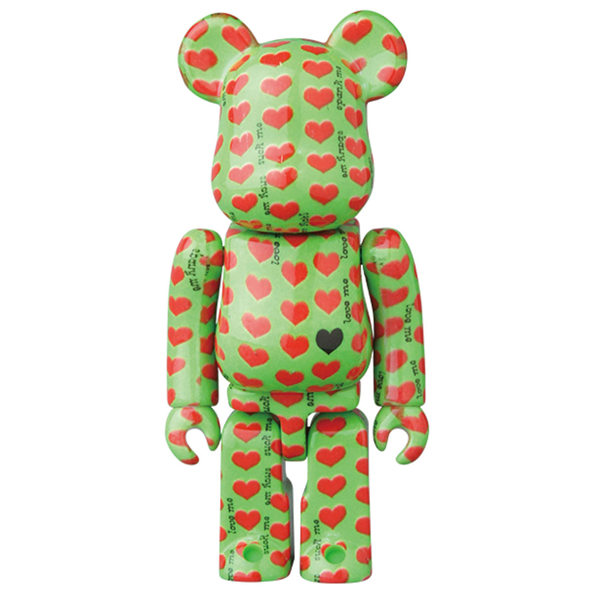 100% + 400% Amplifier Green Heart Be@rbrick (Set)