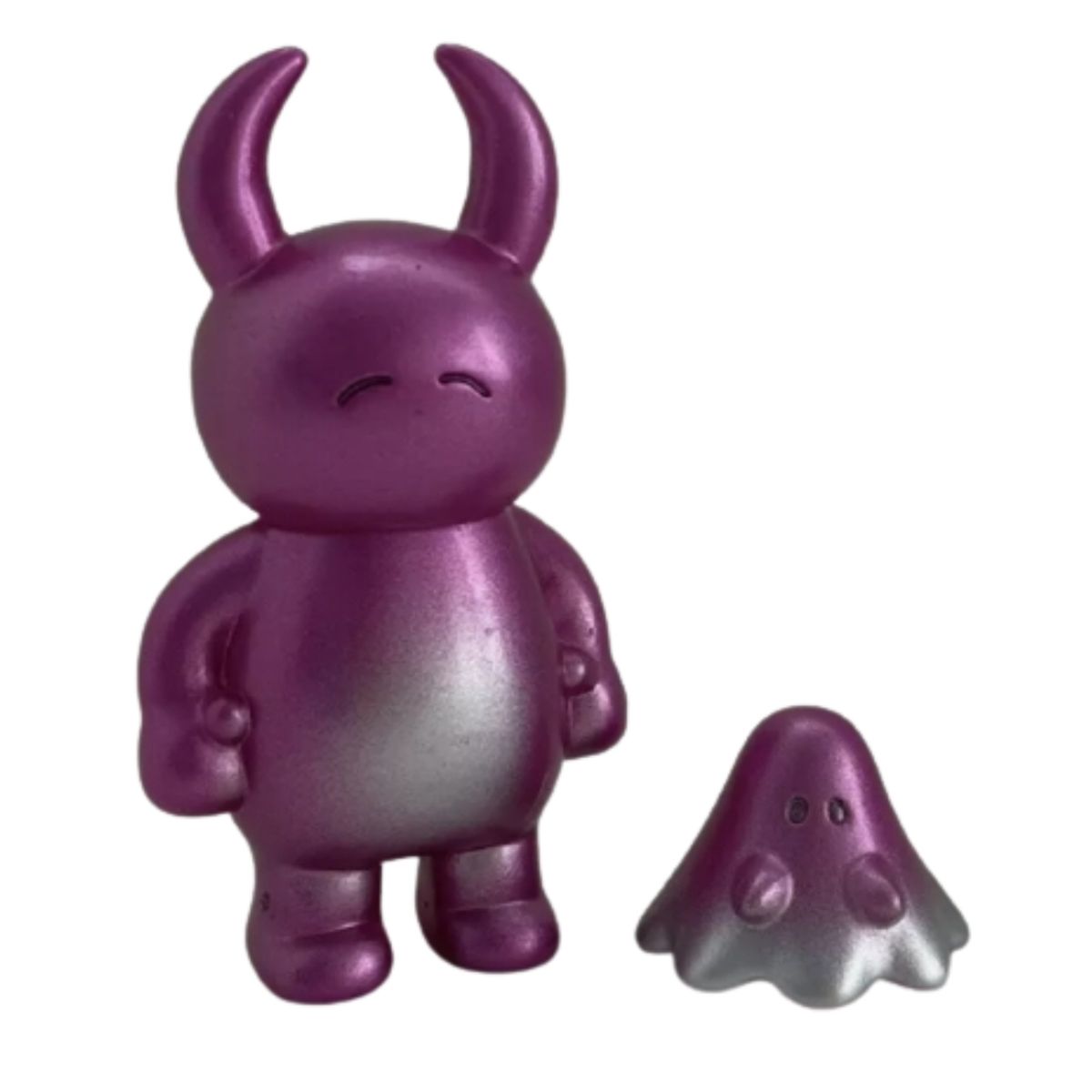 Metallic Purple Silver Uamou and Boo Combo