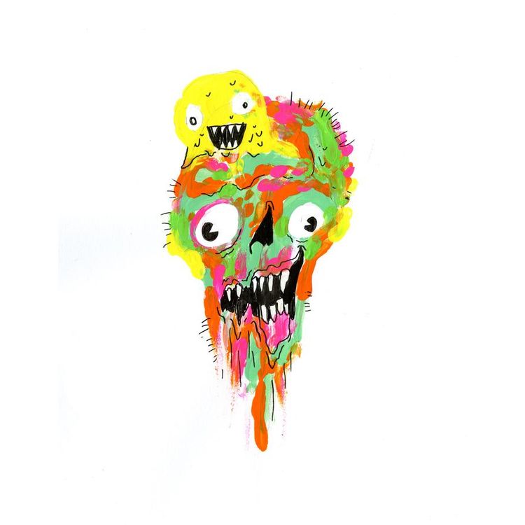 I Painted This One with My Finger by Alex Pardee