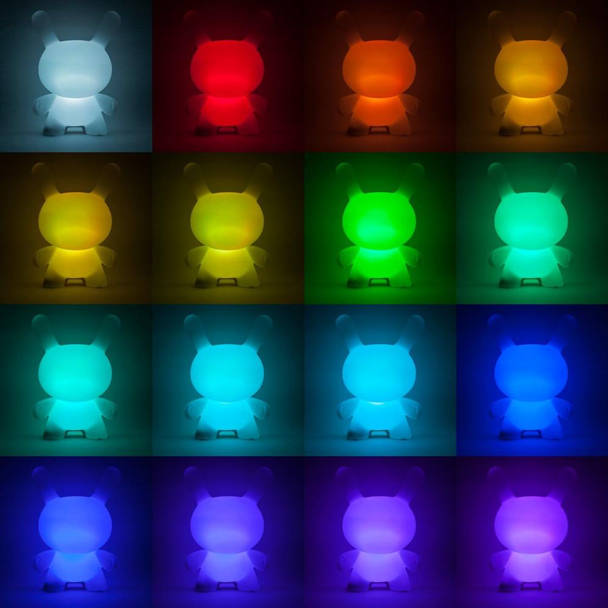 18" Color Changing Dunny Lamp
