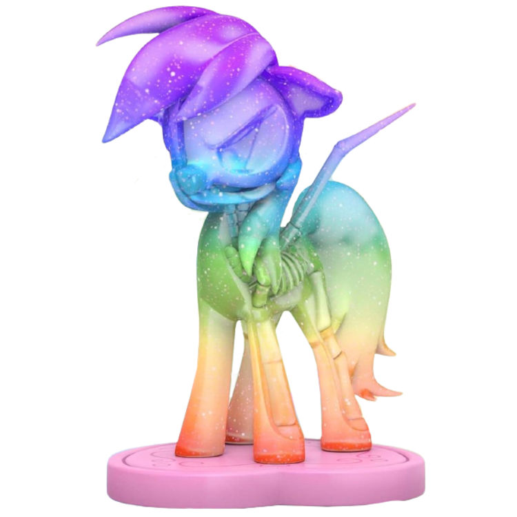Enchanted Rainbow Dash Hidden Dissectible (Ultra Rare) by Jason Freeny