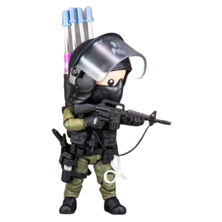 TRICKYMAN TM014-1 : P.T.U. POLICE TACTICAL UNIT by Ben Zheung