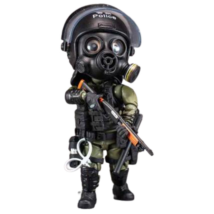 TRICKYMAN TM014-3 : P.T.U. POLICE TACTICAL UNIT by Ben Zheung