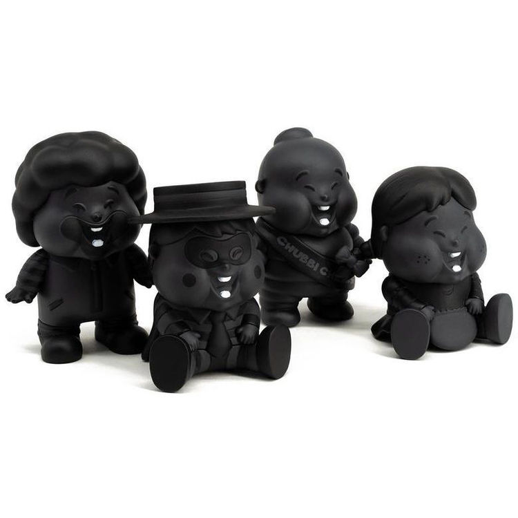 Unbox in Black : Chubbi Chunk (Set) by Jimdreams (Jim Chan)