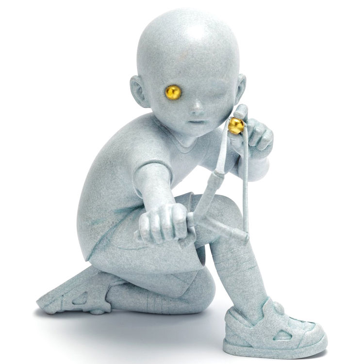 Saxum Bronze Slingshot by James Jean