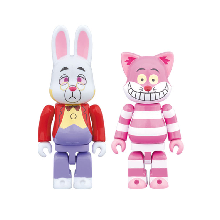 100% Rabbit + 100% Cheshire Cat Ny@brick (Set) by Disney