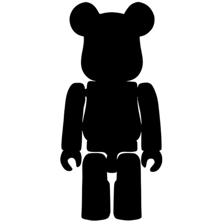 Black Be@rbrick by Medicom