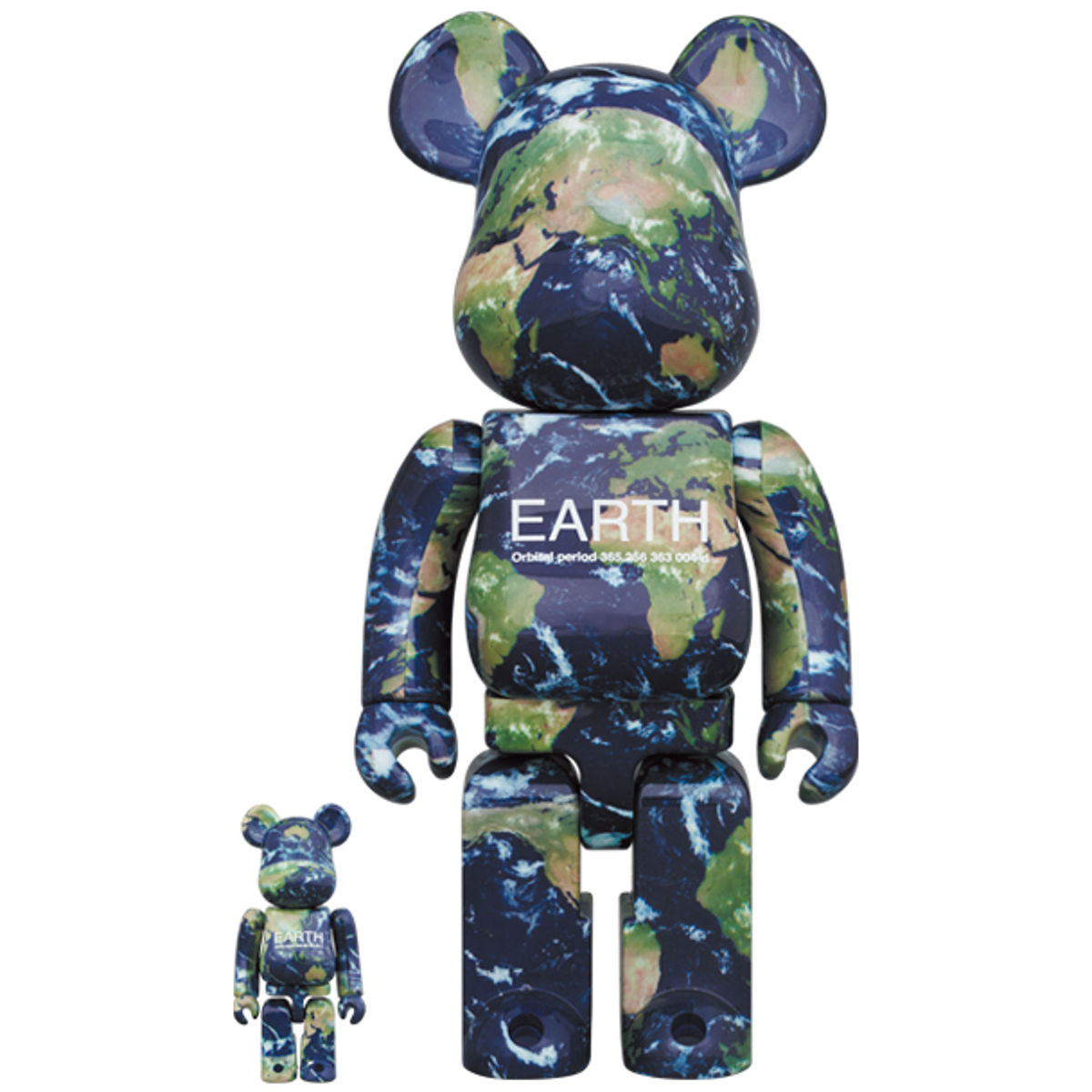 100% + 400% Earth 40th Anniversary Space Shuttle Program (Set)