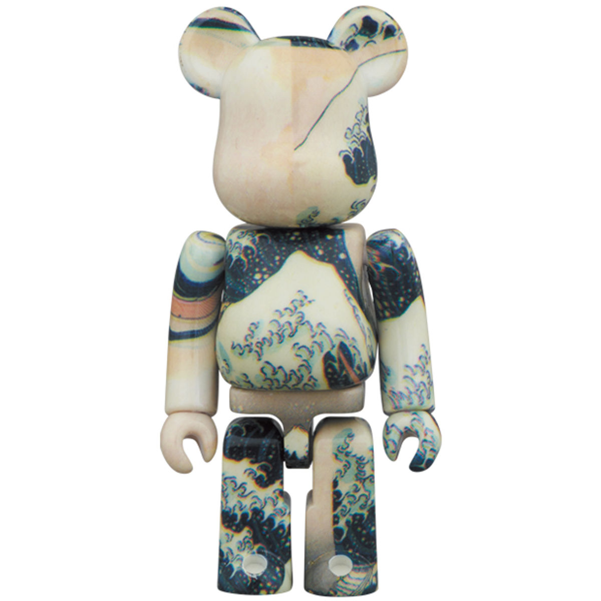 100% + 400% Kanagawa Okinami Ura Be@rbrick (Set)