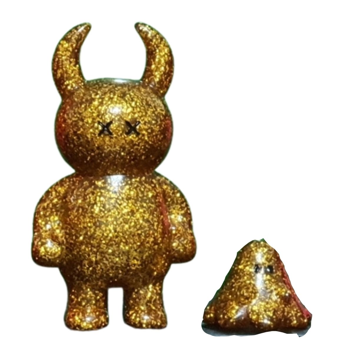 Gold Lame Uamou and Boo Combo
