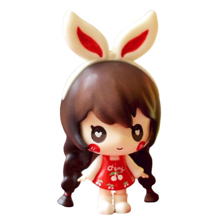 Cherry Red Chibi Sasha by Ari Abiru