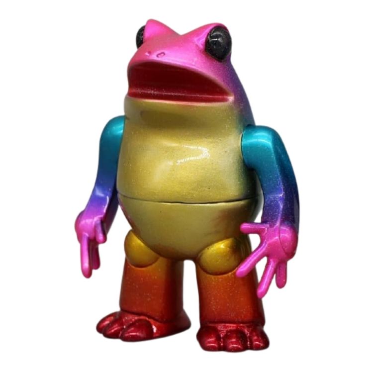 Mechaeruma OG Rainbow Neon Frog by Painter-Net (Toshihiko Ito)