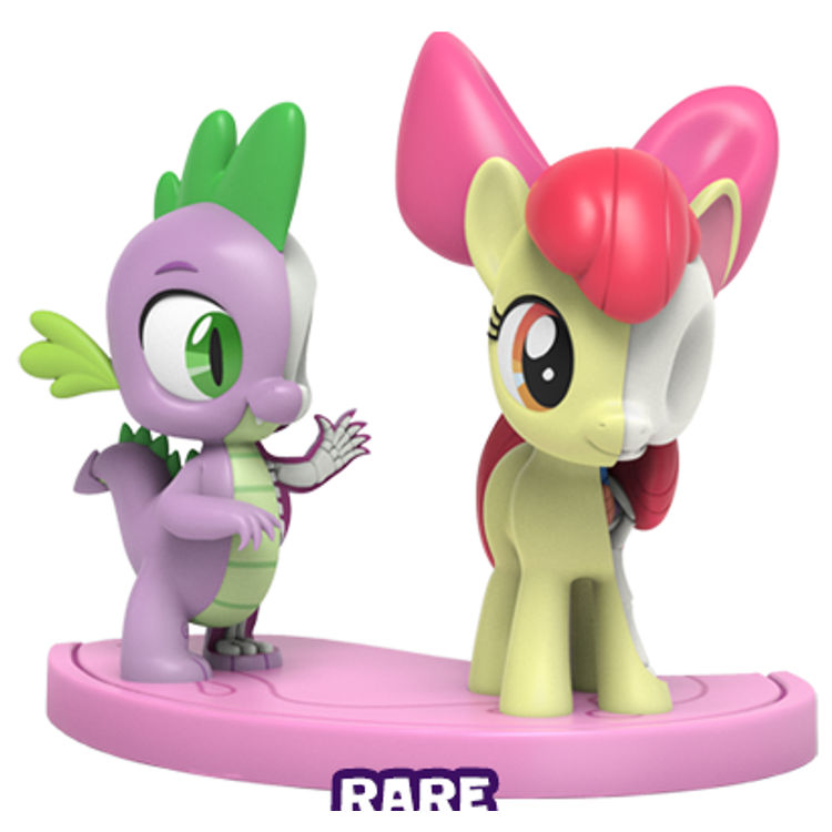 Spike & Applebloom (Rare) by Jason Freeny