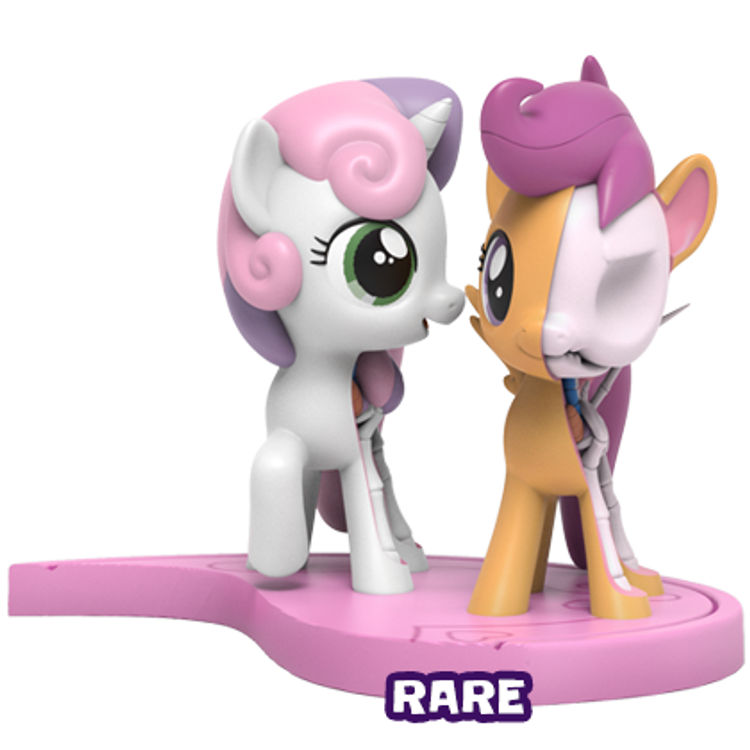 Sweetiebelle & Scootaloo (Rare) by Jason Freeny