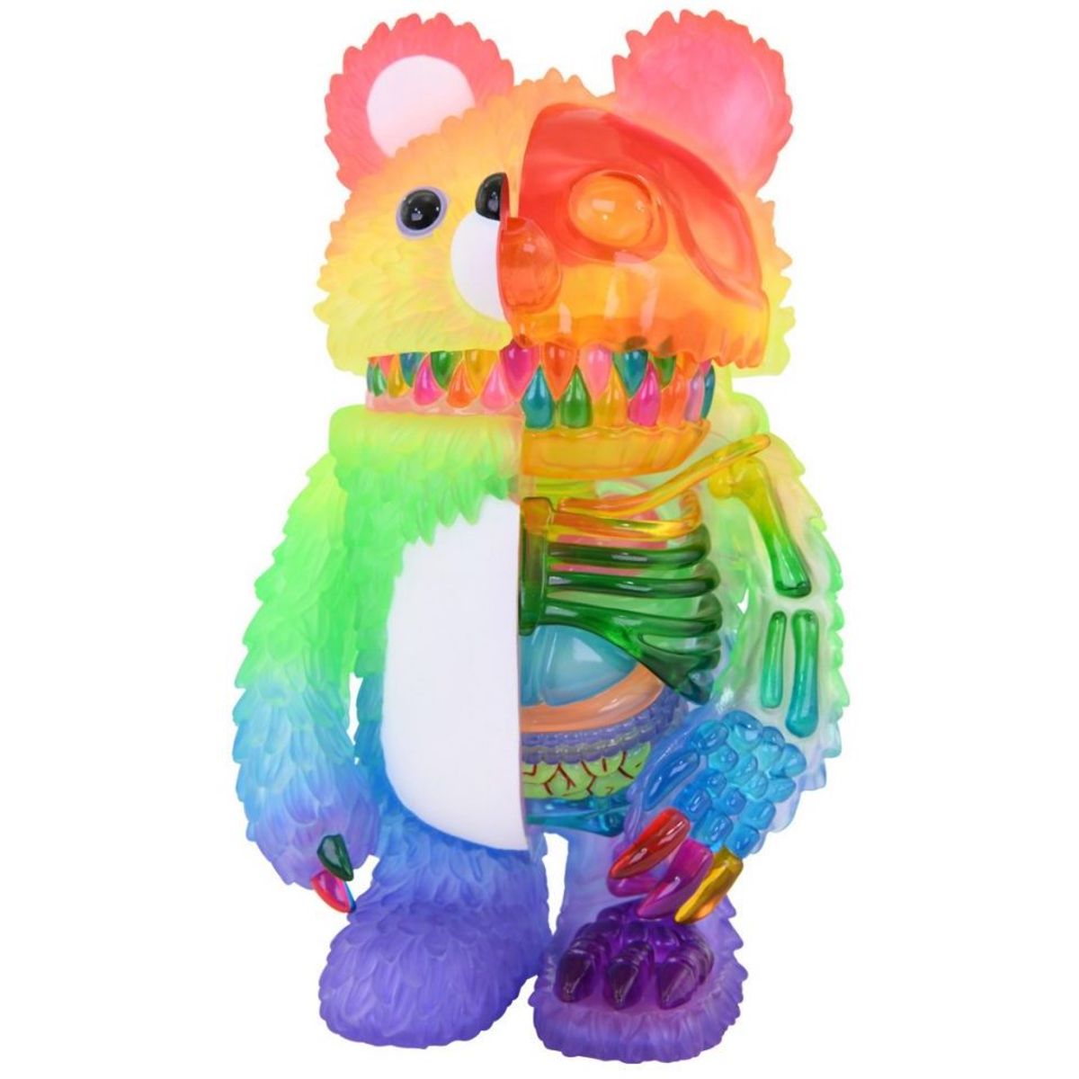 Clear Rainbow Anatomical Muckey