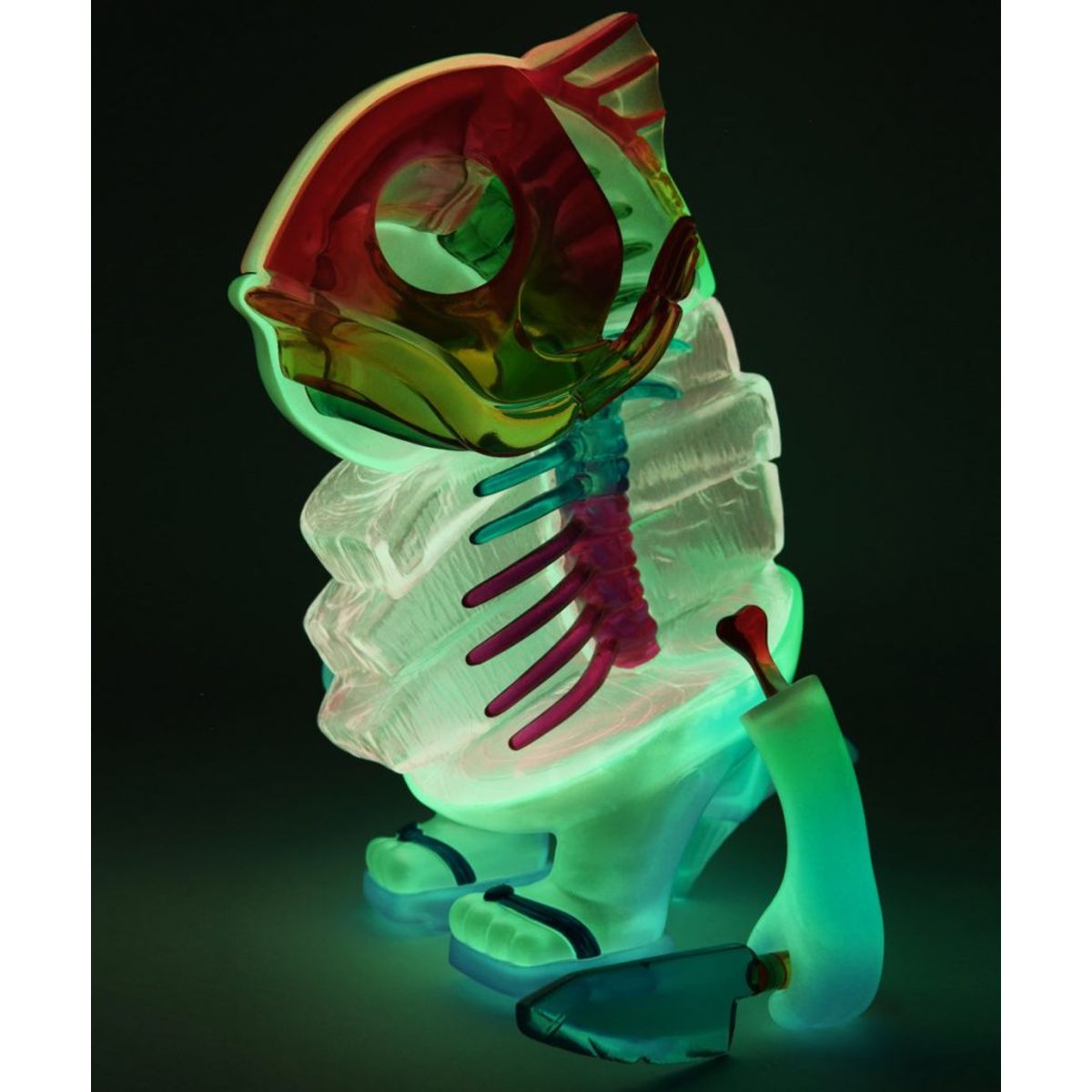 Clear Rainbow Anatomical Maguro Senpai