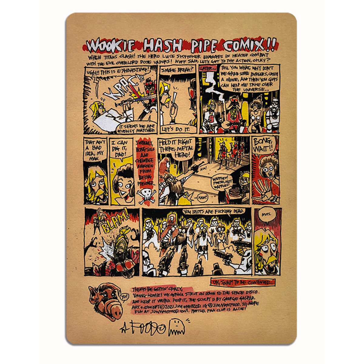 Smiley Trooper : Wookie Hash Pipe