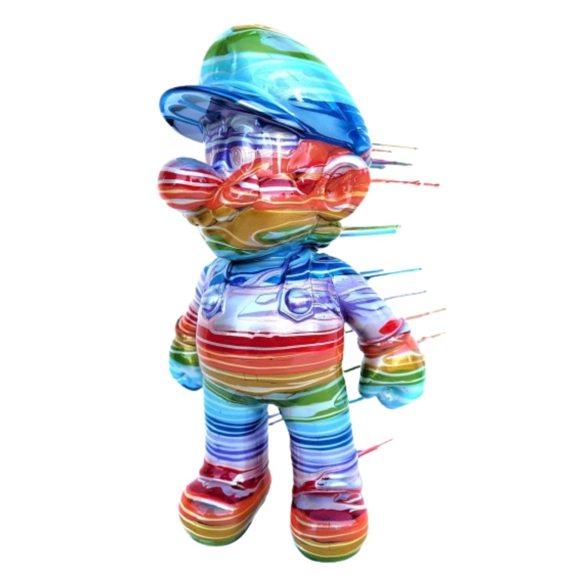 Super Mario Custom - White Rainbow