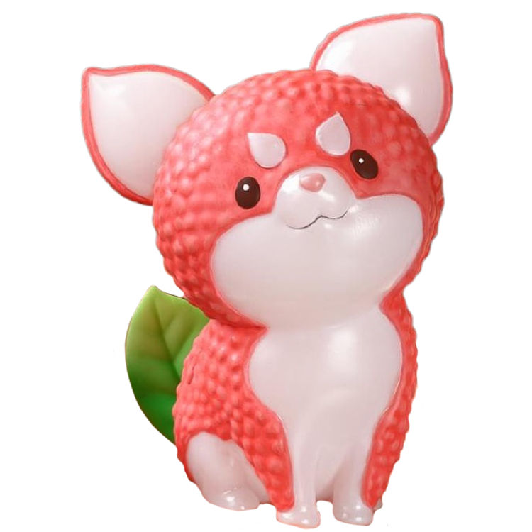 Lychee Chihuahua Fruit Fairy by PonkichiM