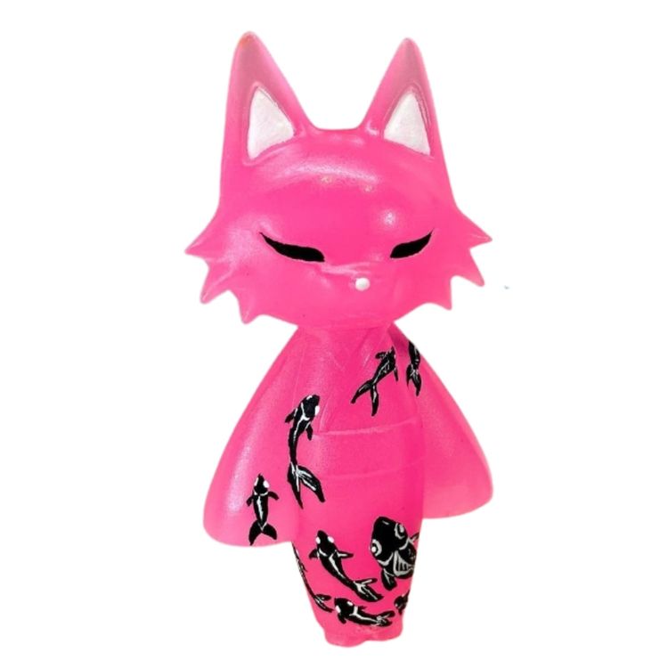 Pink Koi Soonay by Priscilla Wilson