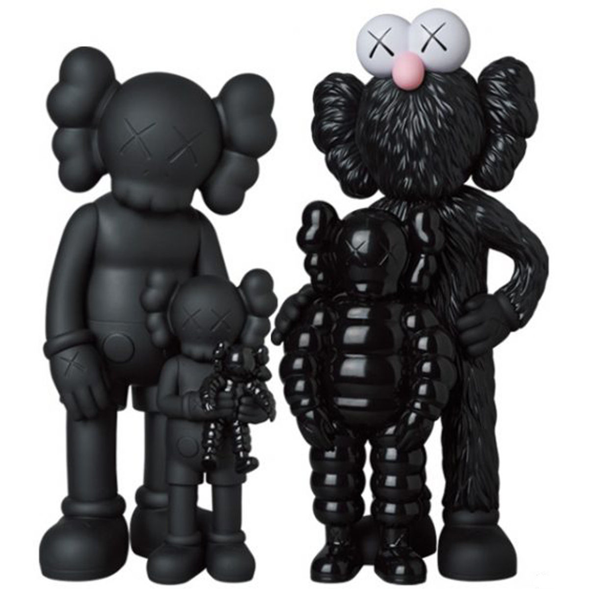 Black Kaws Family (Set)