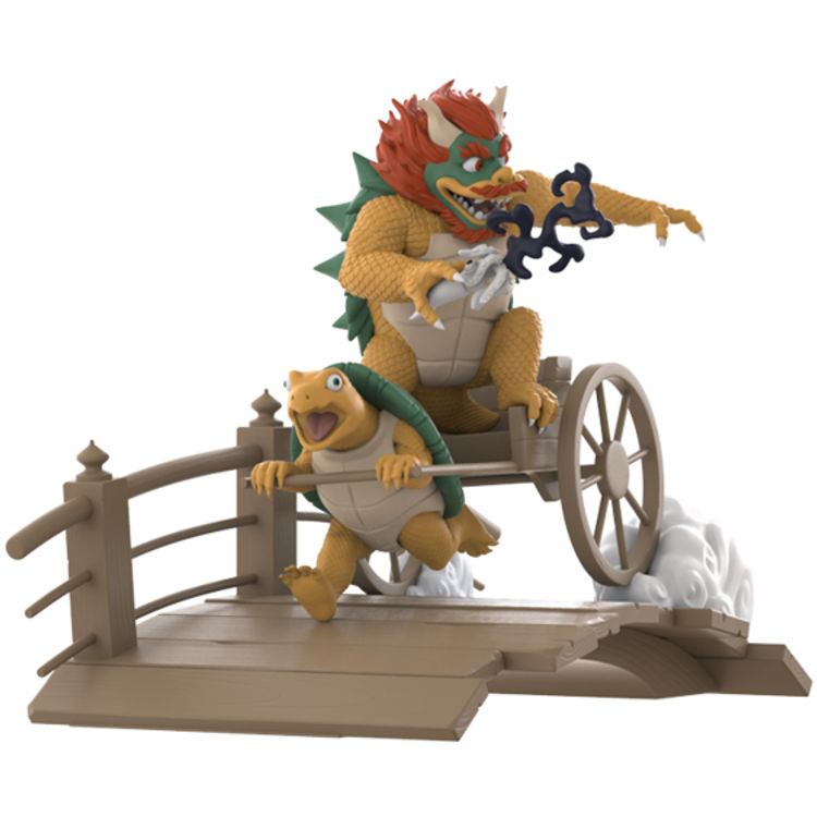 Turtle Daimao : Ukiyo-e Rickshaw Kart by Jed Henry