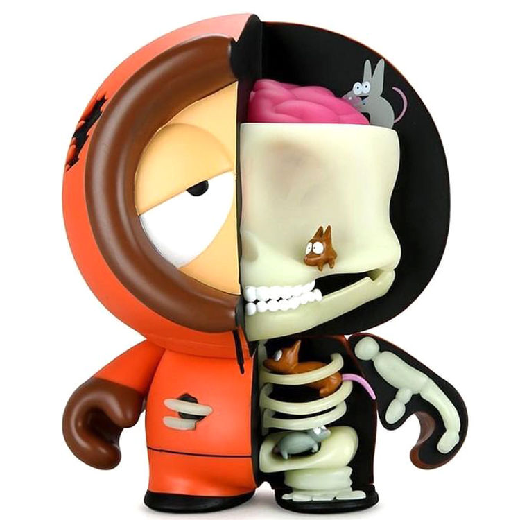8" GID Dead Kenny Antamoy : South Park (NTWRK Exclusive) by Comedy Central