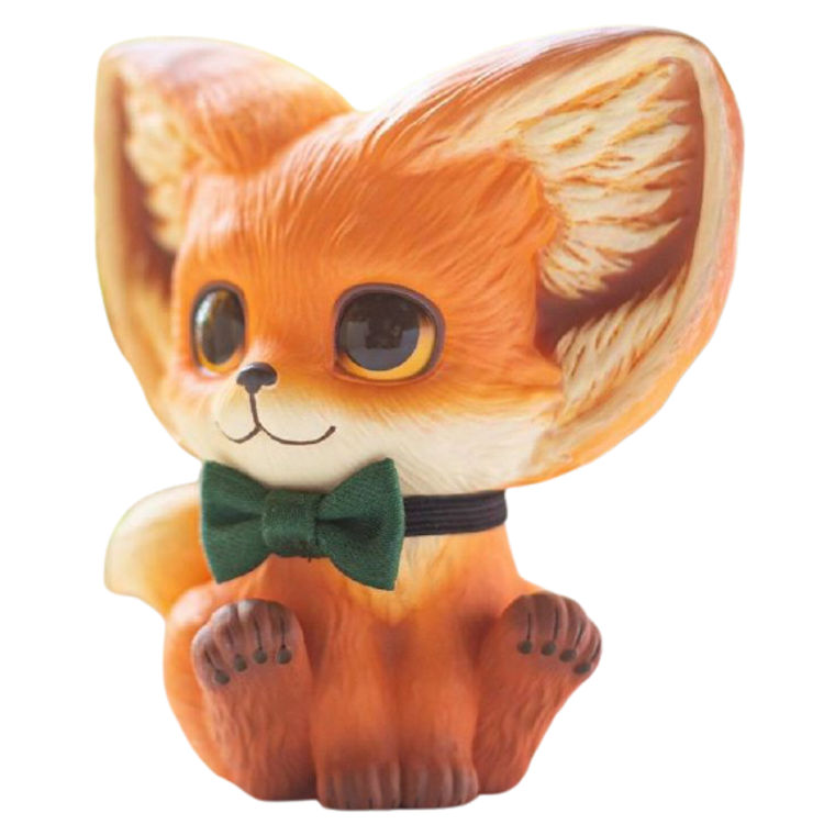 Red Fox Sit Sit Kenneth by Yoyo Yeung