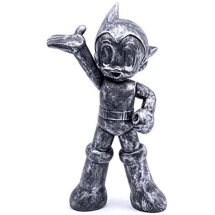 Brushed Silver Iconic Astro Boy by Keithing (Keith Poon)