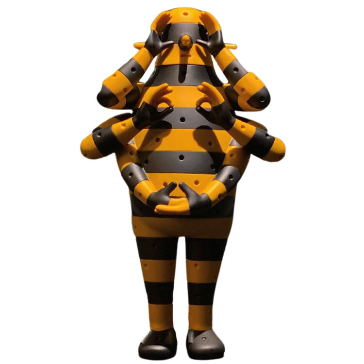 Black & Yellow Nirvana Alien by Prodip Leung (Liang Weiting)
