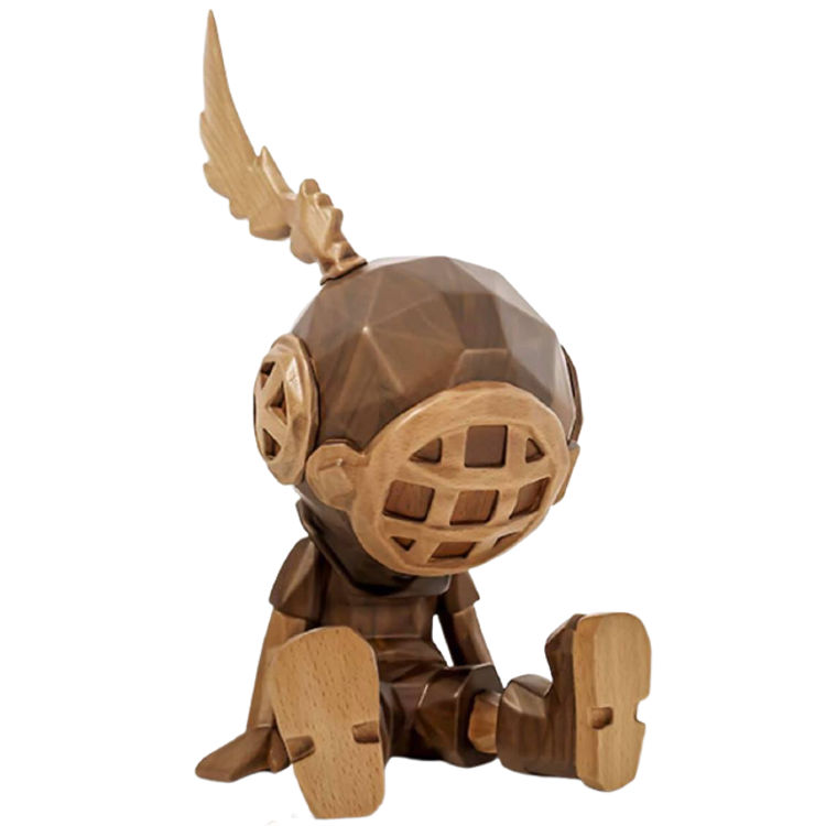 Wood Lowpoly Good Night Sank by Sank Toys (Shuan Guo)