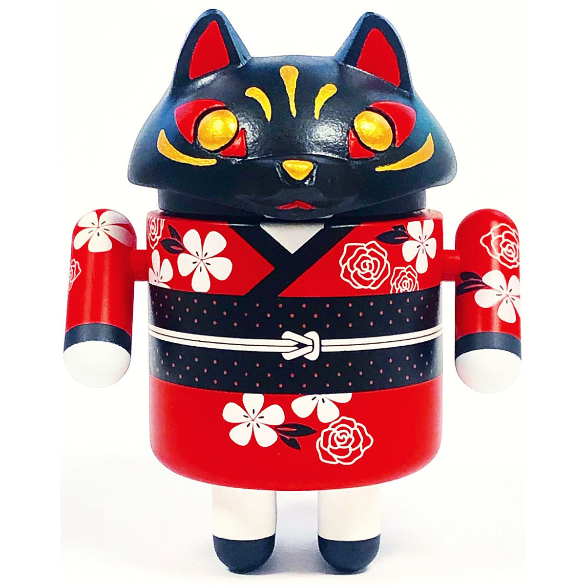 Black Geisha Mask (Signed Artist Proof)