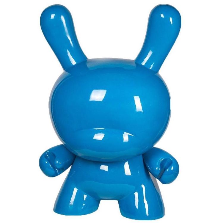 4-Foot Blue Art Giant Dunny by Tristan Eaton