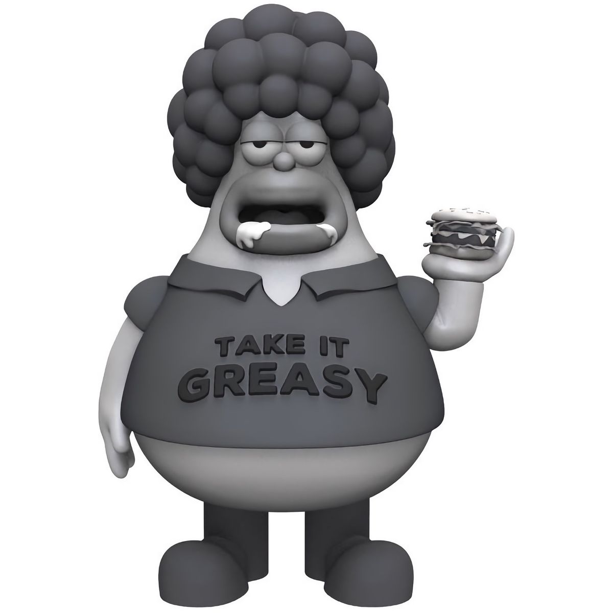 Monochrome Ron McGreasy