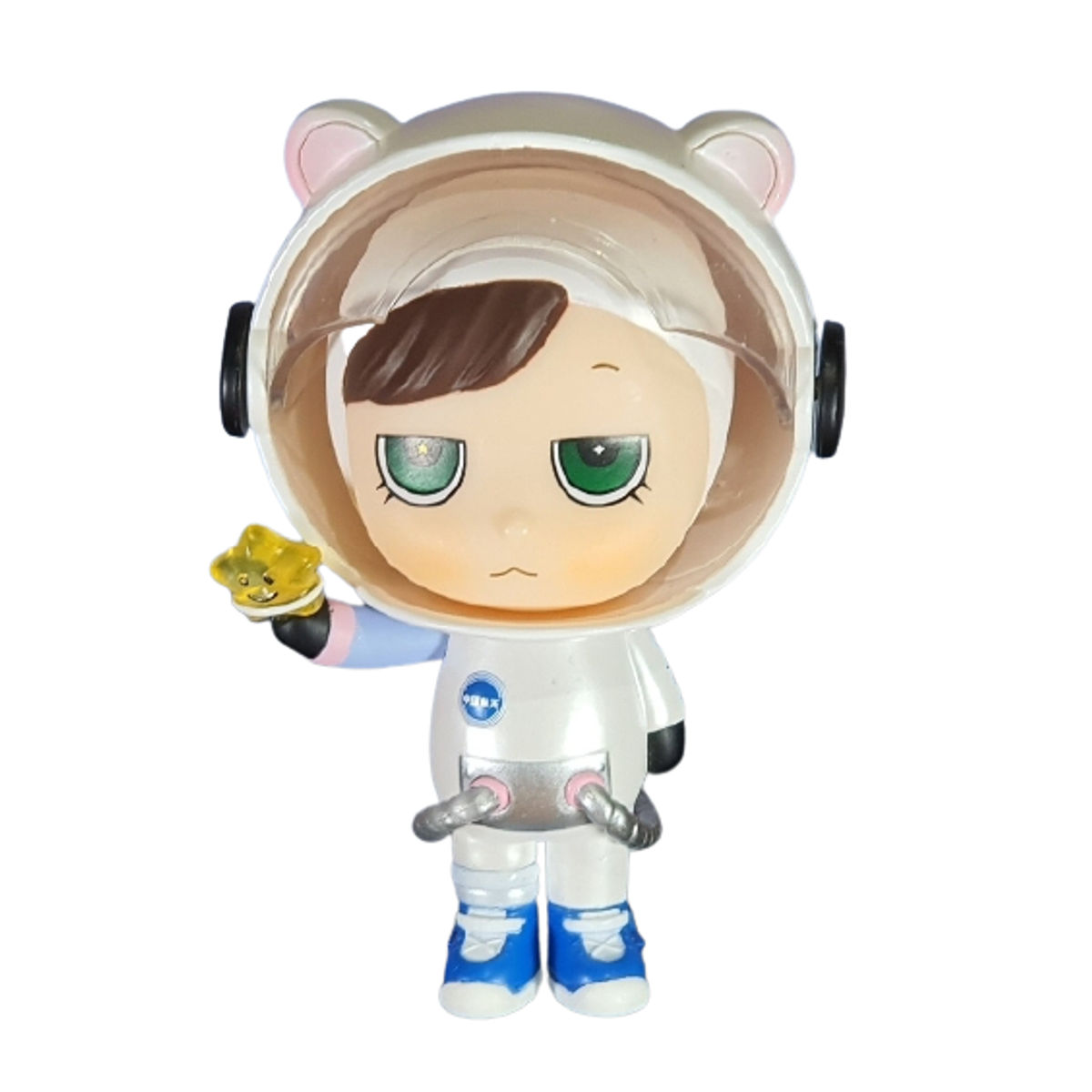 Blue-White Space Amber