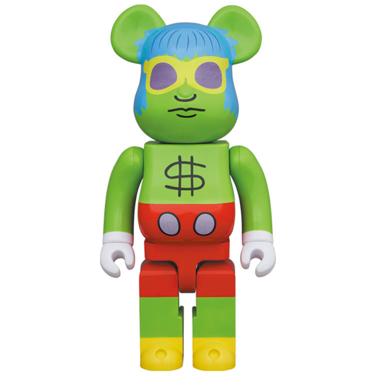 1000% Andy Mouse Be@brick by Keith Haring