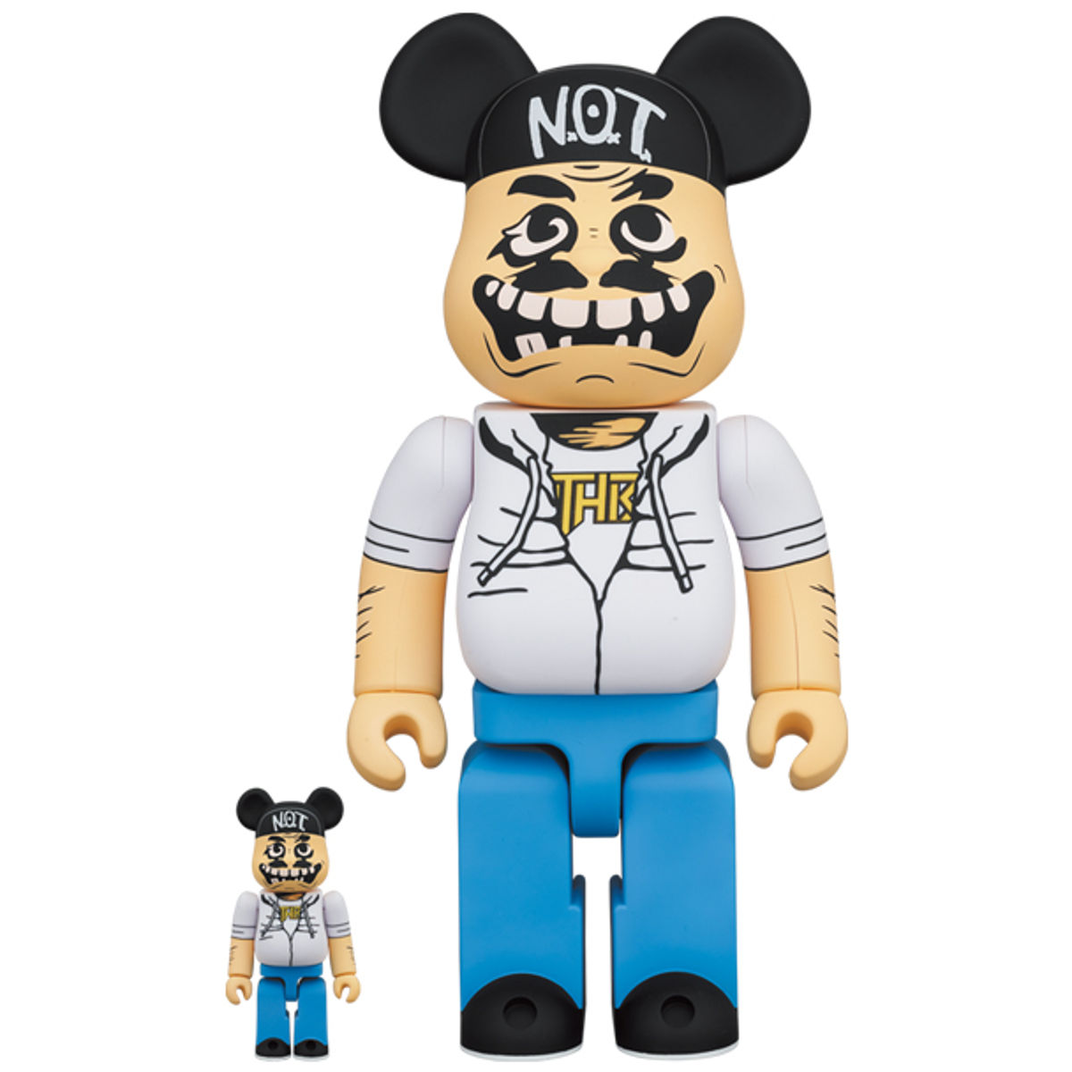 100% + 400% Notman : Anthrax Be@rbrick (Set)