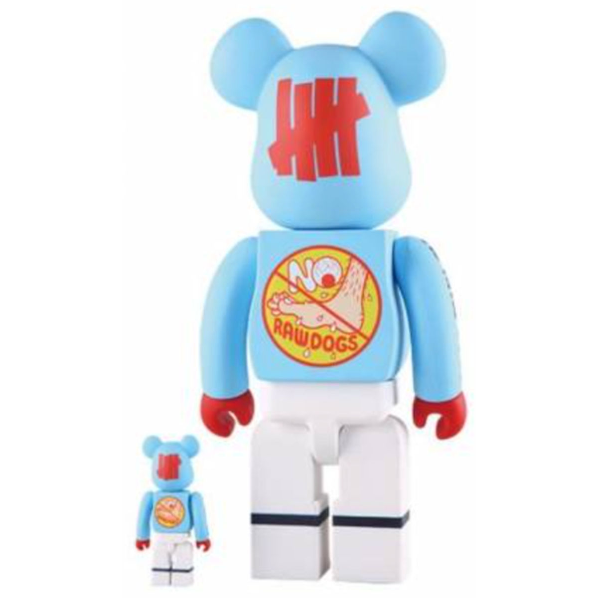 100% + 400% Wear a Sock Kid Be@rbrick (Set)
