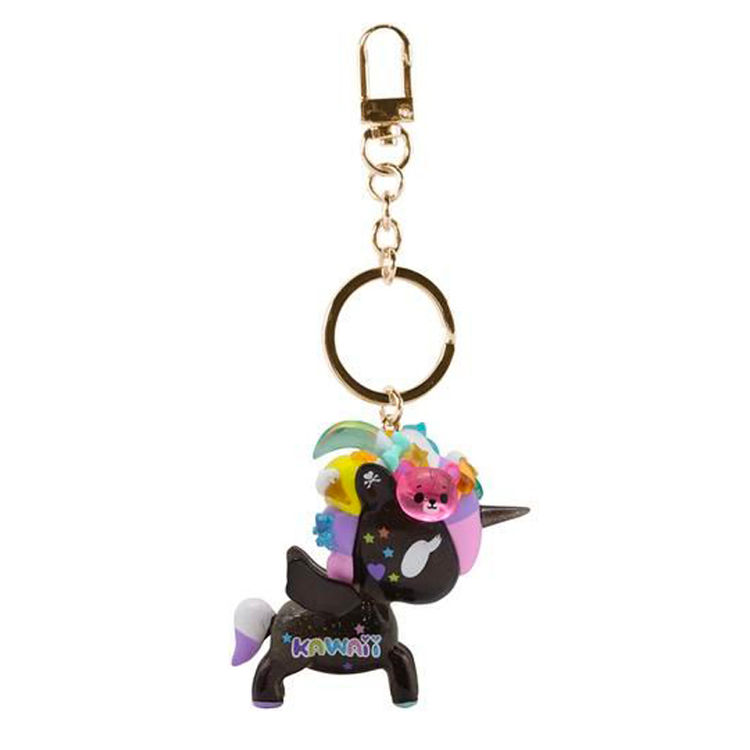 Tokimeki Keychain - Black (Online Exclusive) by Tokidoki (Simone Legno)