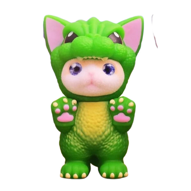 Green Ohonneko Little Dinosaur by Kenneth Tang
