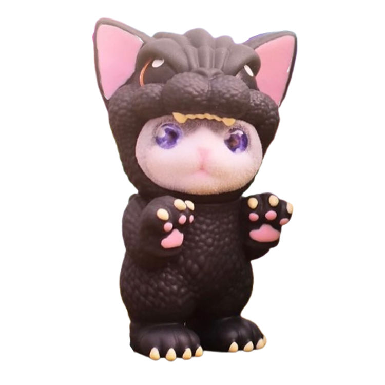 Grey Ohonneko Little Dinosaur by Kenneth Tang