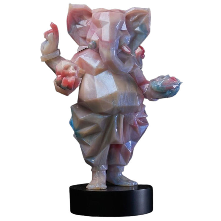 Compassion  Low Poly Ganesha by Kaiju Smuggler