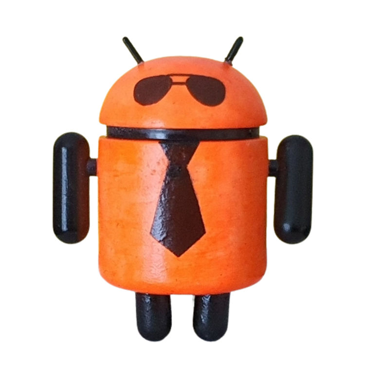 Orange Flouro Brother Android Custom by MWGfun