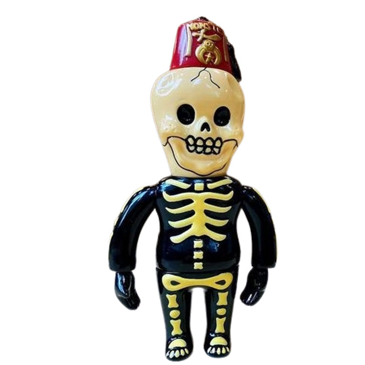 Mini Bonehead Black by Knuckle (Little Chop Design)